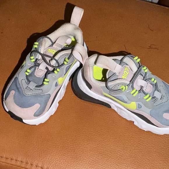Nike Other - Kids Athletic Shoes - Gray and Neon Green